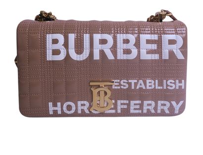 Horseferry Small Lola Bag, £620, Handbags, Beige/White, Leather, Front view